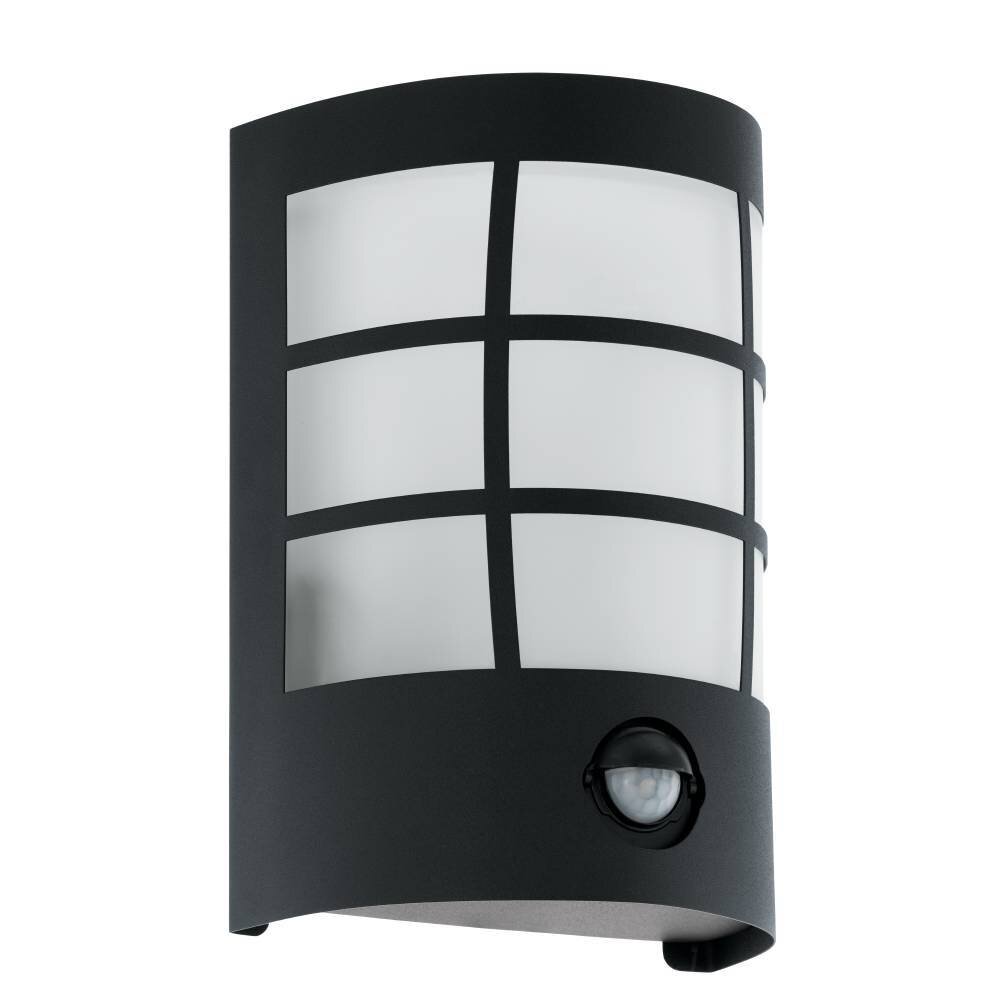 Eglo Leuchten CERNO Außenwandleuchte LED Schwarz, 1-flammig, Bewegungsmelder main product photo