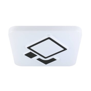 Eglo Leuchten ESPARTACO Deckenleuchte LED Weiß, 1-flammig, Fernbedienung Eglo Leuchten ESPARTACO Deckenleuchte LED Weiß, 1-flammig, Fernbedienung