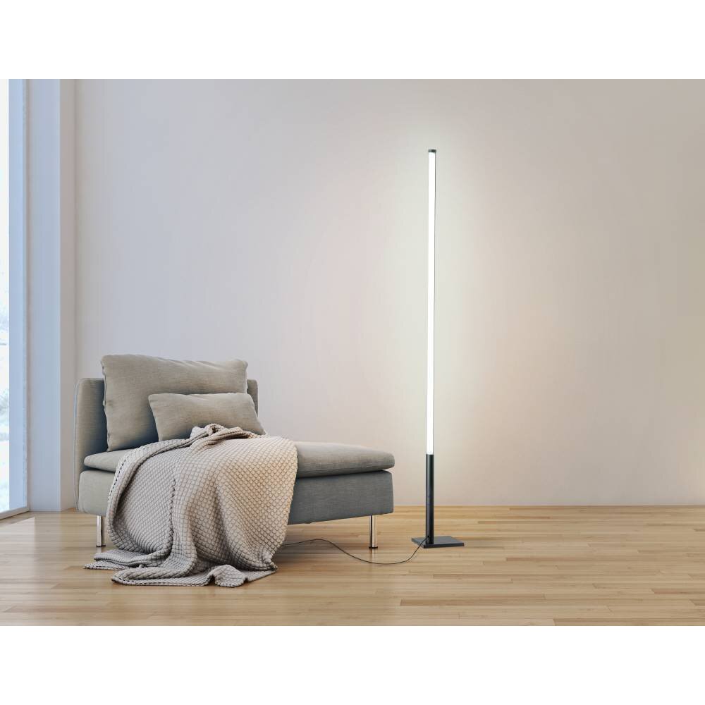 Eglo PICACHA Stehleuchte LED Schwarz, 1-flammig, Fernbedienung main product photo