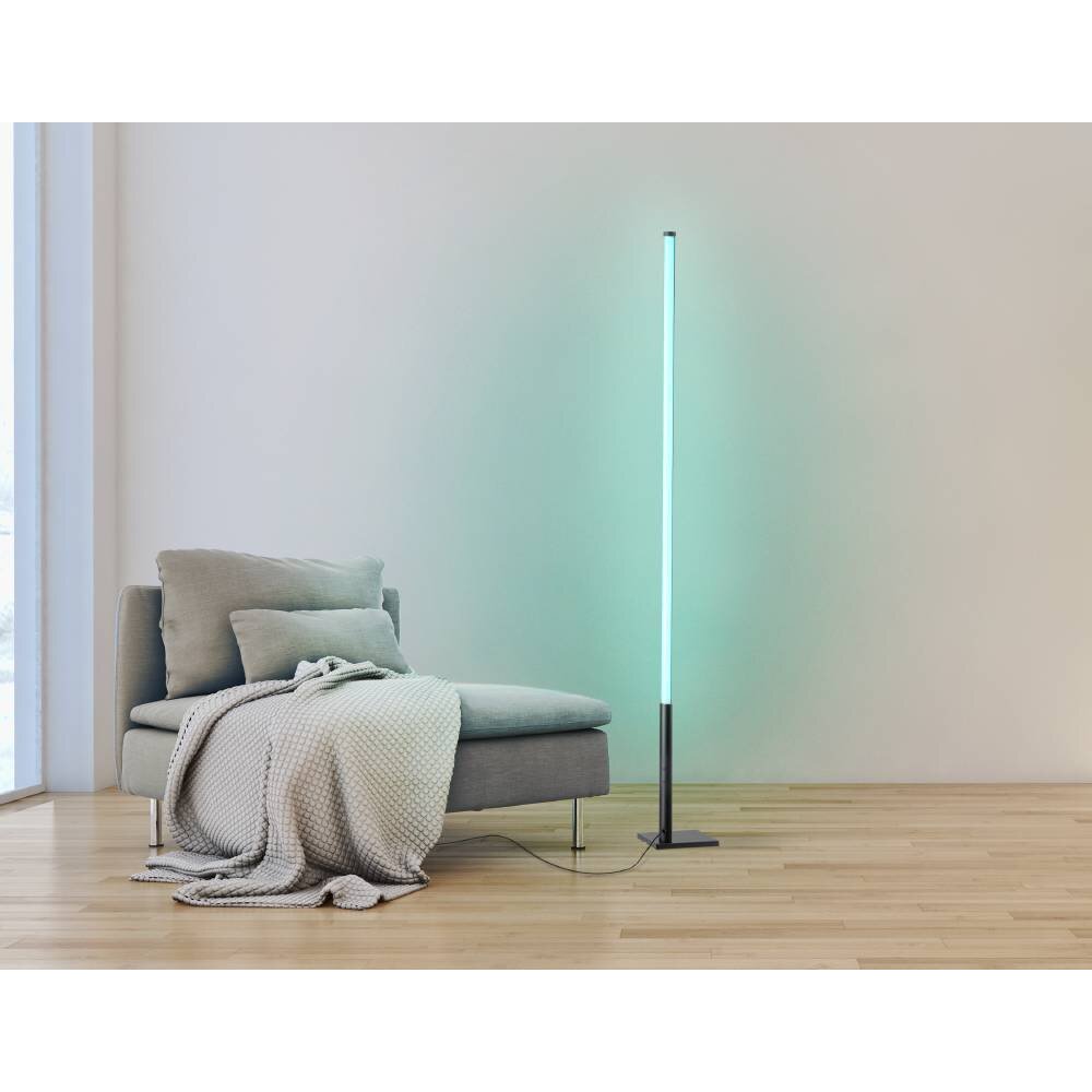 Eglo PICACHA Stehleuchte LED Schwarz, 1-flammig, Fernbedienung, Farbwechsler main product photo
