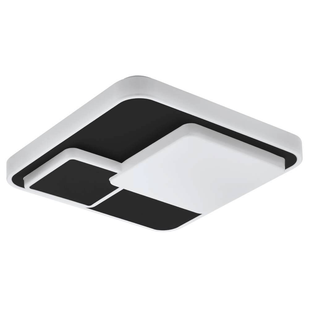 Eglo LEPRESO Deckenleuchte LED Schwarz, Weiß, 1-flammig main product photo