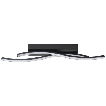 Eglo VILORIA Deckenleuchte LED Schwarz, 1-flammig Eglo VILORIA Deckenleuchte LED Schwarz, 1-flammig