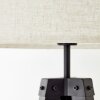 Brilliant Holbrook Stehleuchte Schwarz, 1-flammig