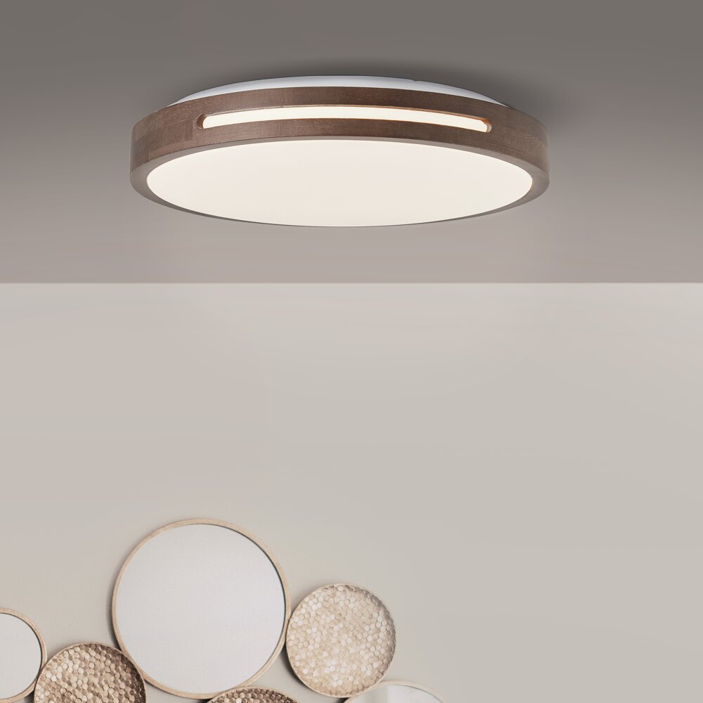 Brilliant Woodbury Deckenleuchte LED Weiß, 1-flammig main product photo