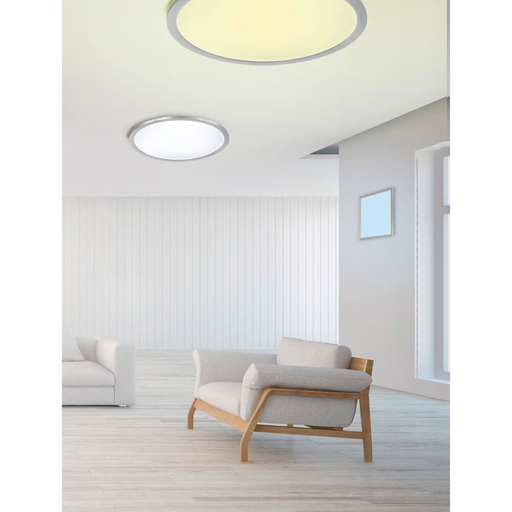 Trio Leuchten GRIFFIN Deckenleuchte LED Nickel-Matt, 4-flammig main product photo