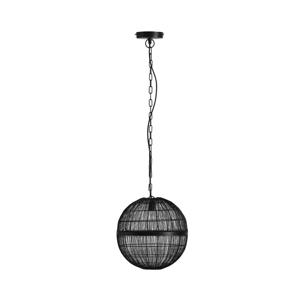 Globo HERMI Hängeleuchte Schwarz, 1-flammig main product photo