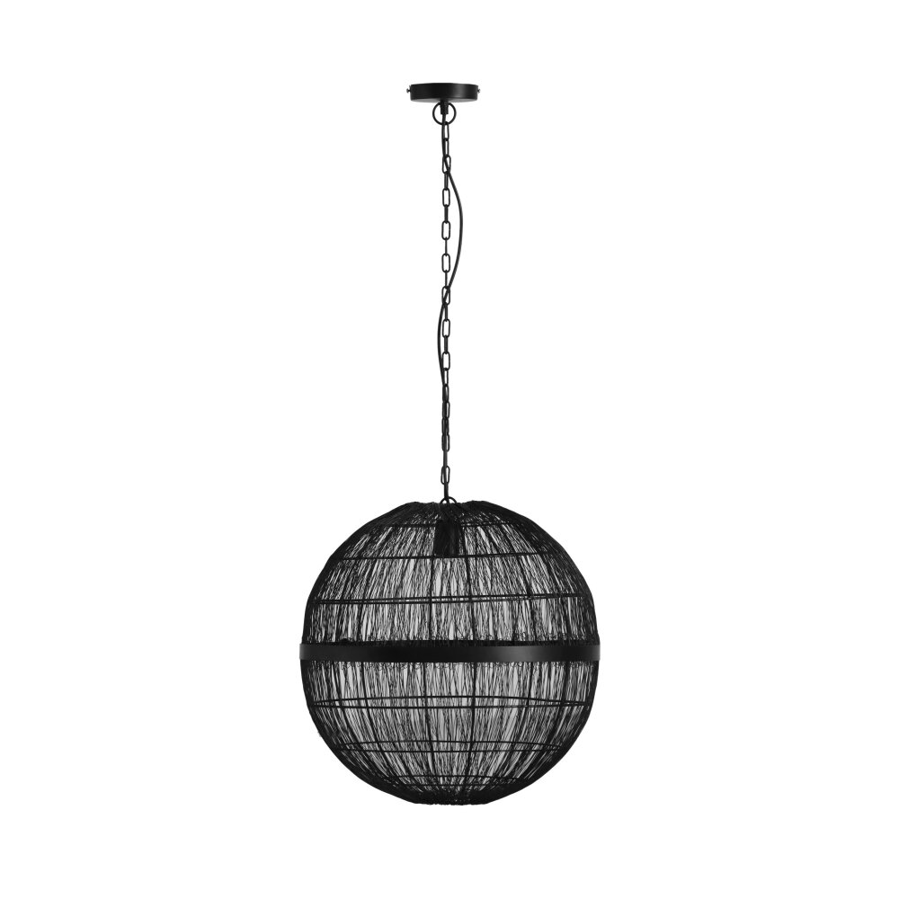 Globo HERMI Hängeleuchte Schwarz, 1-flammig main product photo