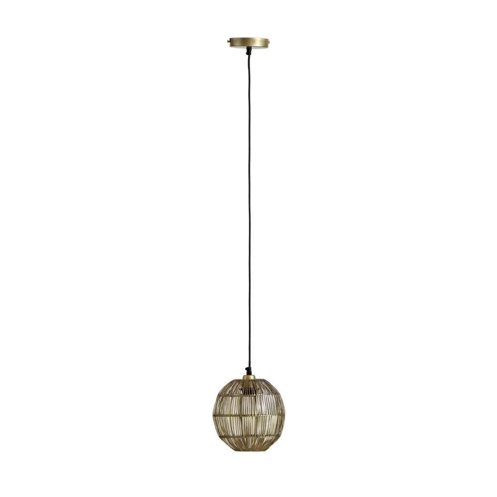 Globo HERMI Hängeleuchte Altmessing, 1-flammig main product photo