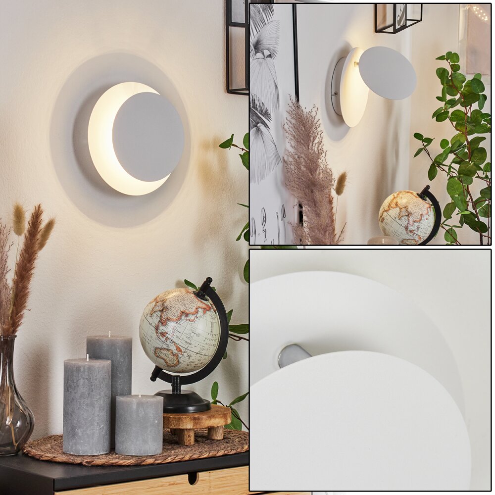 Sanguedo Wandleuchte LED Chrom, Weiß, 1-flammig main product photo