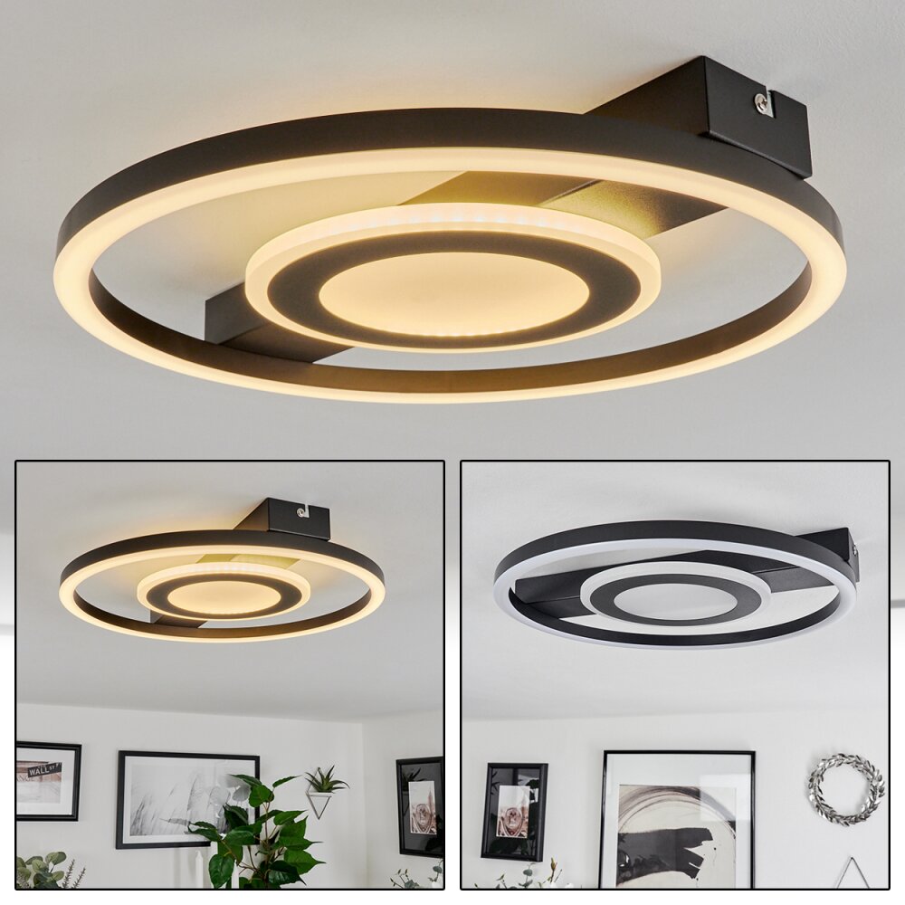 Canhoso Deckenleuchte LED Schwarz, 1-flammig main product photo