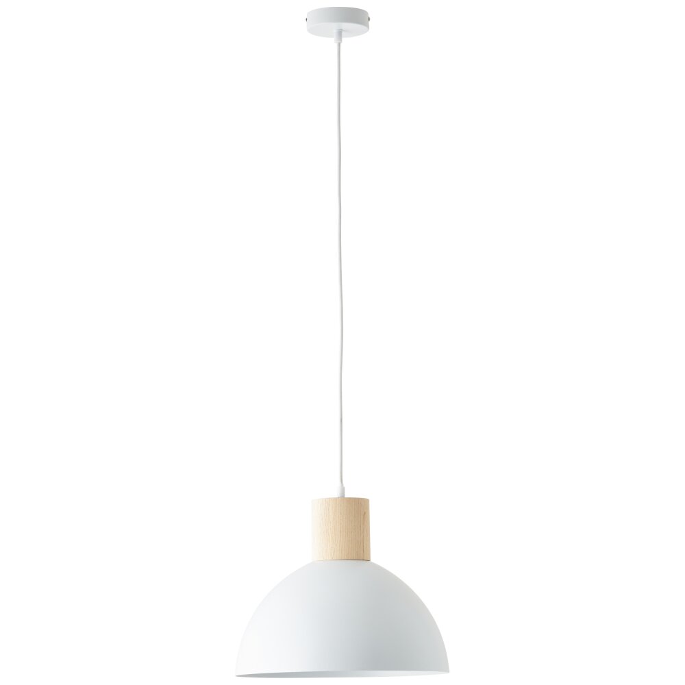 Brilliant Daintree Pendelleuchte Weiß, 1-flammig main product photo