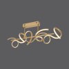 Leuchten Direkt CURLS Deckenleuchte LED Messing, 3-flammig Leuchten Direkt CURLS Deckenleuchte LED Messing, 3-flammig