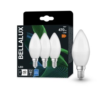 BELLALUX® CLB 3er Set LED E14 4,9 Watt 4000 Kelvin 470 Lumen