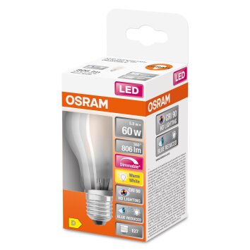 OSRAM SUPERSTAR LED E27 5,8 Watt 2700 Kelvin 806 Lumen