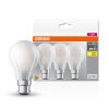 OSRAM CLASSIC A 3er Set LED B22d 6,5 Watt 2700 Kelvin 806 Lumen