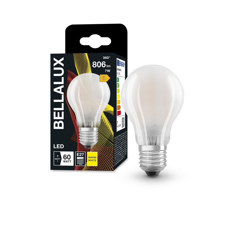BELLALUX® LED E27 6,5 Watt 2700 Kelvin 806 Lumen main product photo