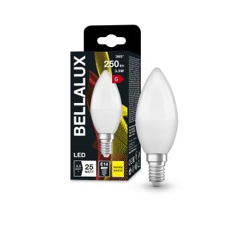 BELLALUX® LED E14 3,3 Watt 2700 Kelvin 250 Lumen BELLALUX® LED E14 3,3 Watt 2700 Kelvin 250 Lumen