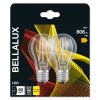 BELLALUX® 2er Set LED E27 6,5 Watt 2700 Kelvin 806 Lumen