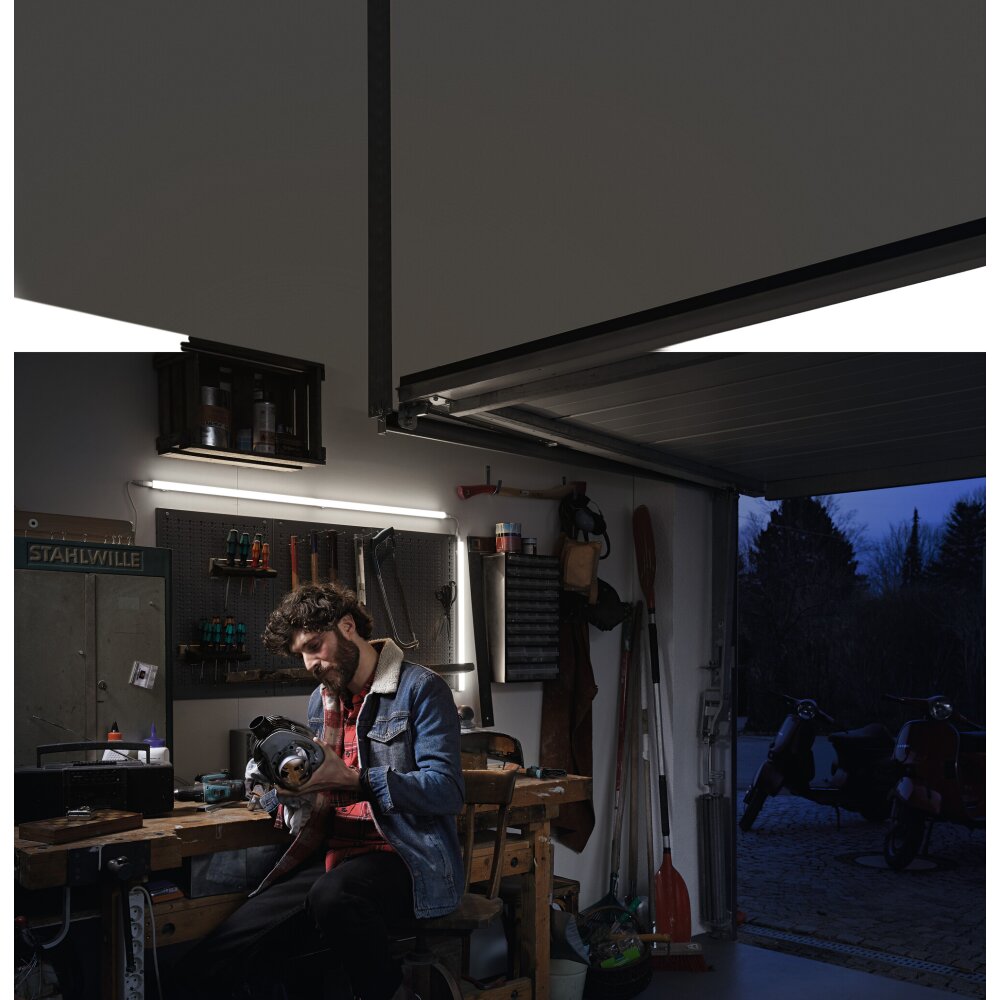 LEDVANCE SWITCH BATTEN Unterbauleuchte Weiß, 1-flammig main product photo