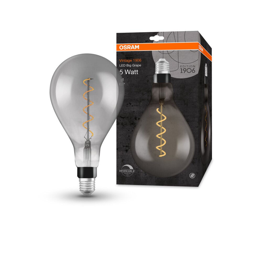 OSRAM Vintage 1906® LED E27 4 Watt 1800 Kelvin 140 Lumen main product photo