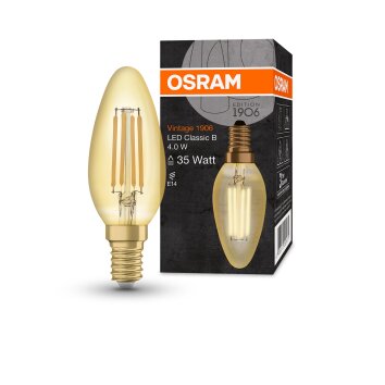 OSRAM Vintage 1906® LED E14 4 Watt 2400 Kelvin 410 Lumen