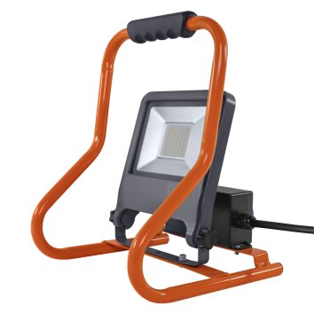 LEDVANCE WORKLIGHTS Gartenstrahler Grau, Orange, 1-flammig