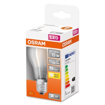 OSRAM LED Retrofit E27 1,5 Watt 2700 Kelvin 136 Lumen