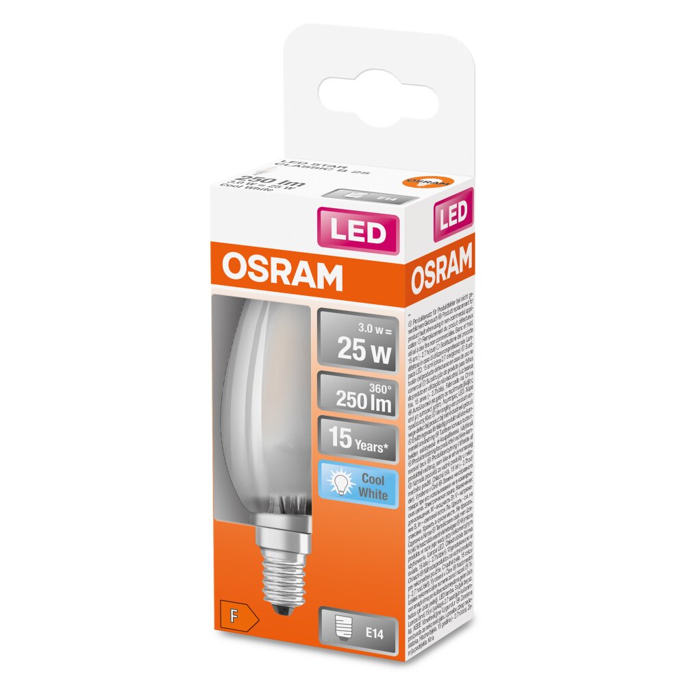 OSRAM LED Retrofit E14 2,5 Watt 4000 Kelvin 250 Lumen main product photo