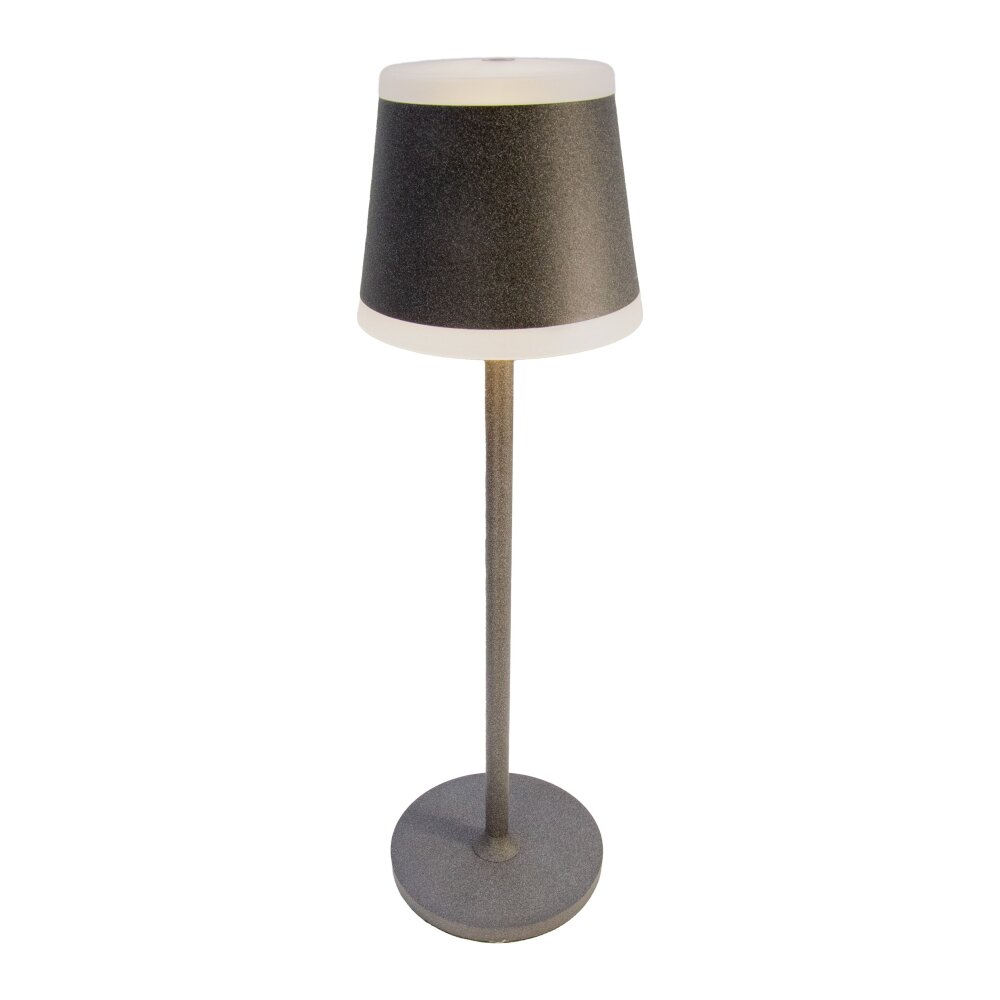 Globo RIDLEY Außentischleuchte LED Grau, 1-flammig main product photo