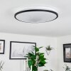 Kroch Deckenpanel LED Weiß, 1-flammig, Fernbedienung, Farbwechsler