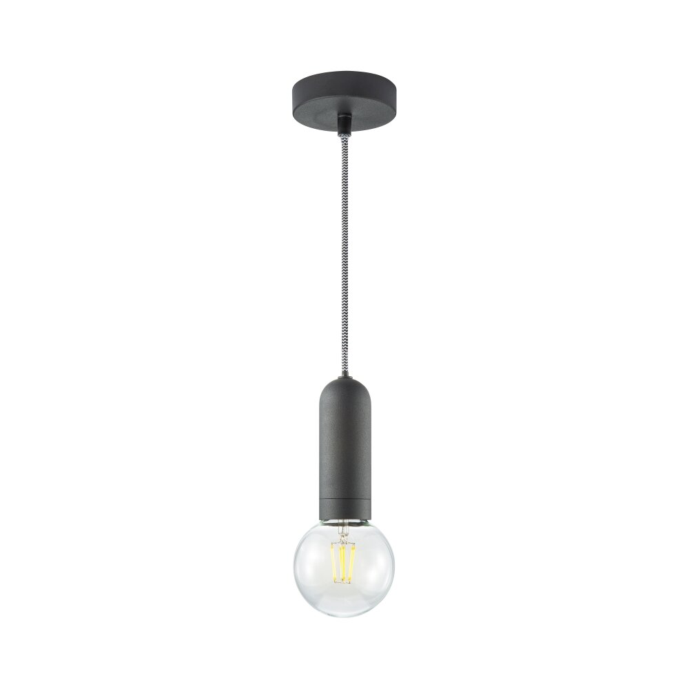 Leuchten Direkt TURN ME Pendelleuchte Schwarz, 1-flammig main product photo