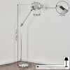 Artemide TOLOMEO Stehleuchte Aluminium, Chrom, 1-flammig