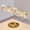 Lavaca Pendelleuchte LED Gold, 4-flammig