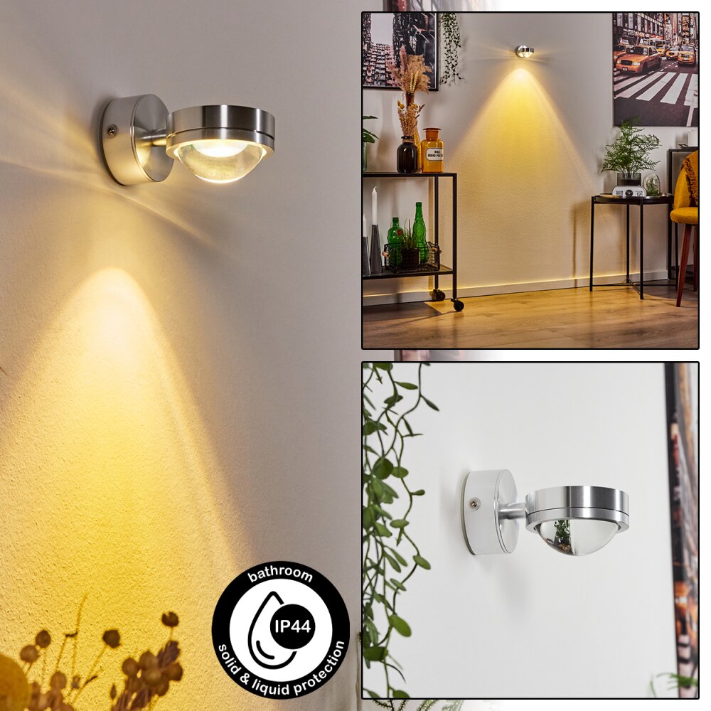 Harare Wandleuchte LED Chrom, 1-flammig main product photo