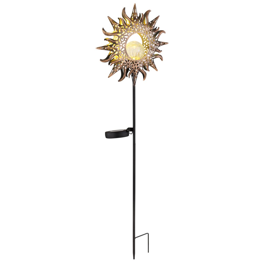 Globo SOLAR Dekoleuchte LED Schwarz, 1-flammig main product photo