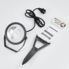 Idual Phniet Gartenstrahler LED Schwarz, 1-flammig, Fernbedienung, Farbwechsler