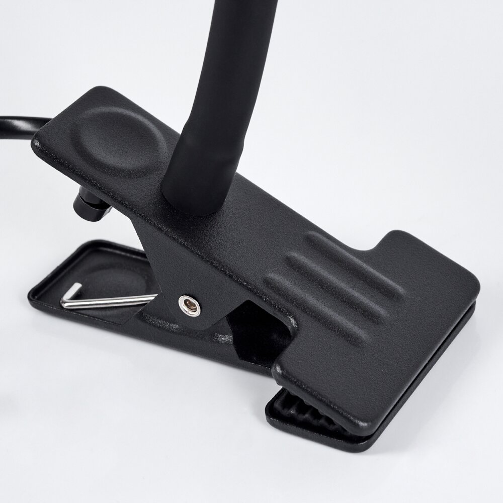 Javel Klemmleuchte Schwarz, 1-flammig