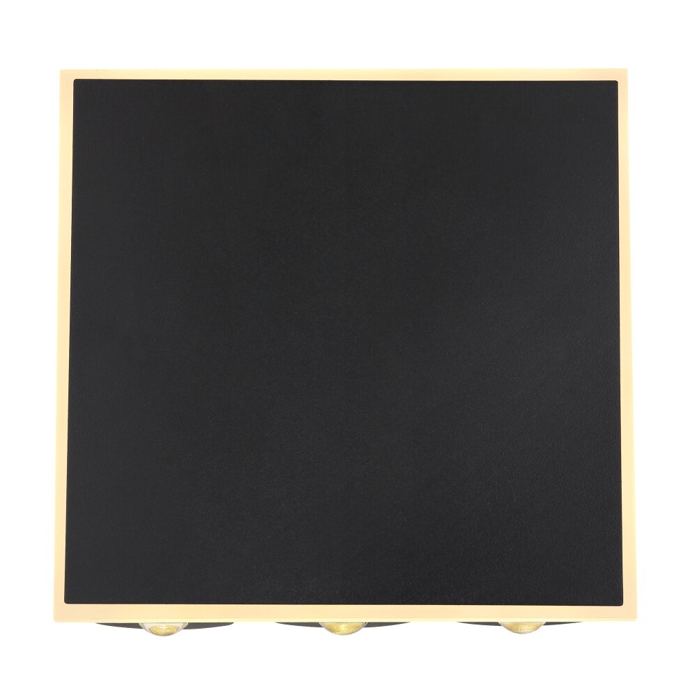 Globo SAIDY Wandleuchte LED Schwarz, 1-flammig