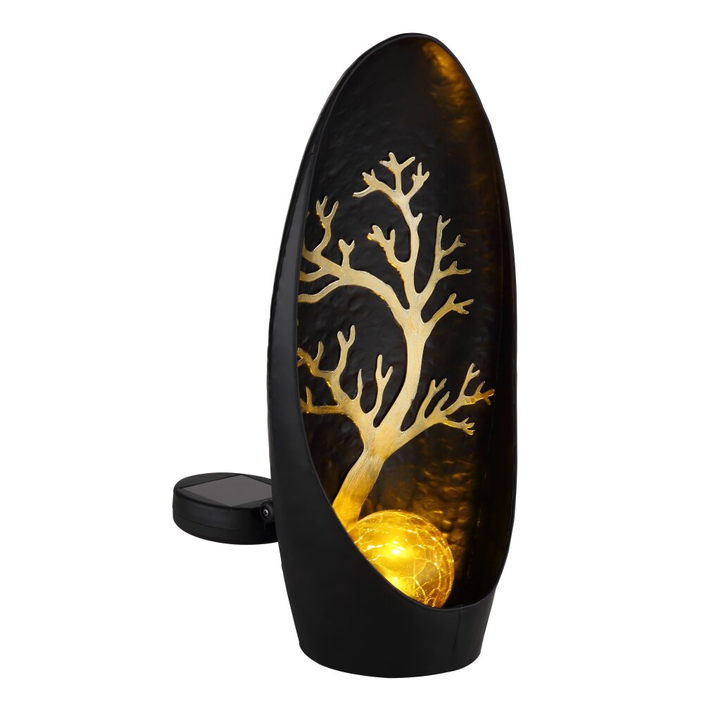 Globo SOLAR Dekoleuchte LED Gold, Schwarz, 1-flammig main product photo