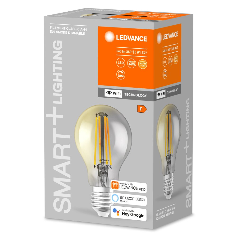 LEDVANCE Smart+ LED E27 6 Watt 2500 Kelvin 540 Lumen