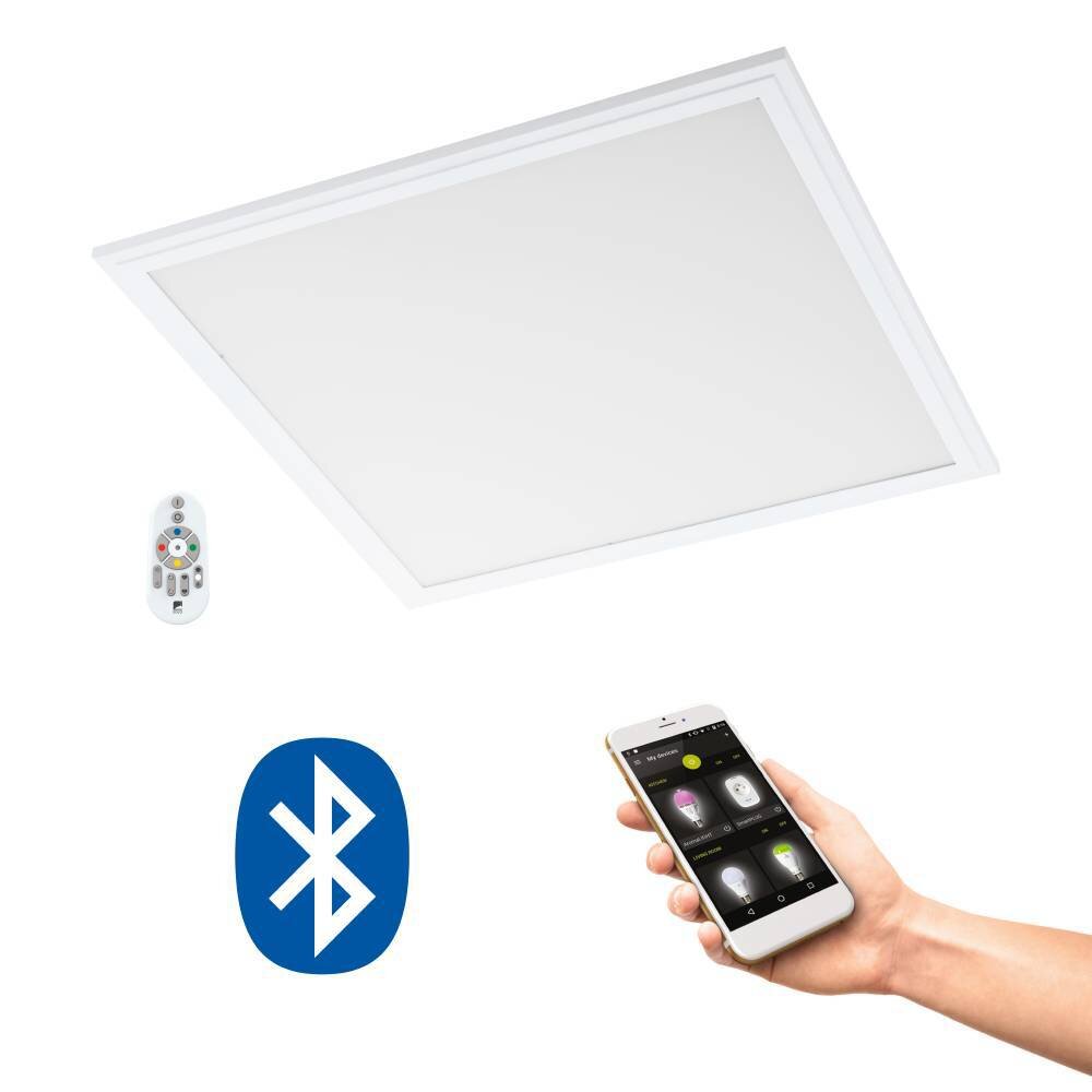 Eglo Leuchten SALOBRENA-C Deckenpanel LED Weiß, 1-flammig, Fernbedienung main product photo