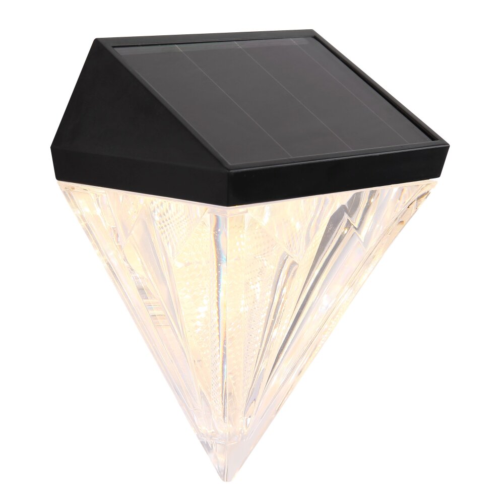 Globo SOLAR Außenwandleuchte LED Schwarz, 1-flammig main product photo