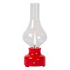 Lucide JASON Tischleuchte LED Rot, 1-flammig