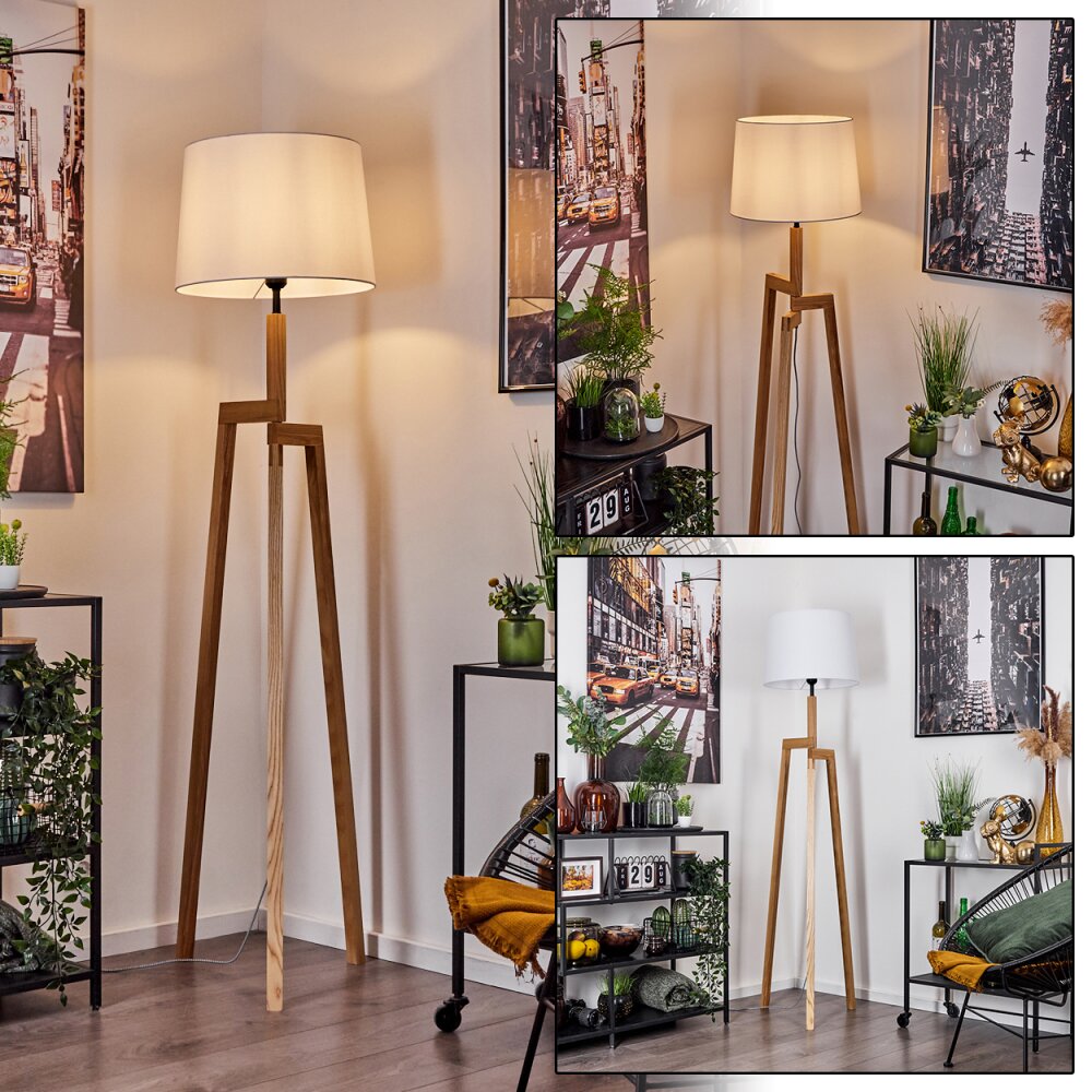 Kratie Stehleuchte Naturfarben, 1-flammig main product photo