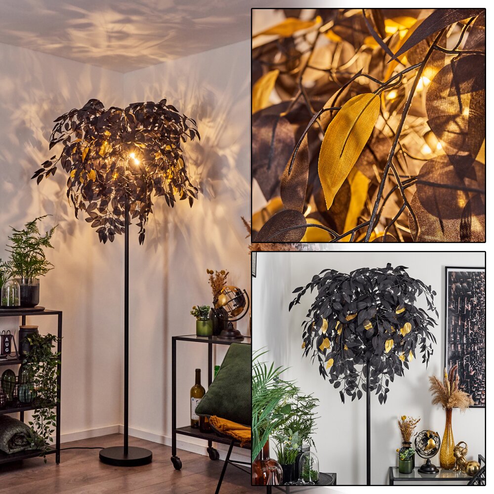 Kallax Stehleuchte Schwarz, 3-flammig main product photo