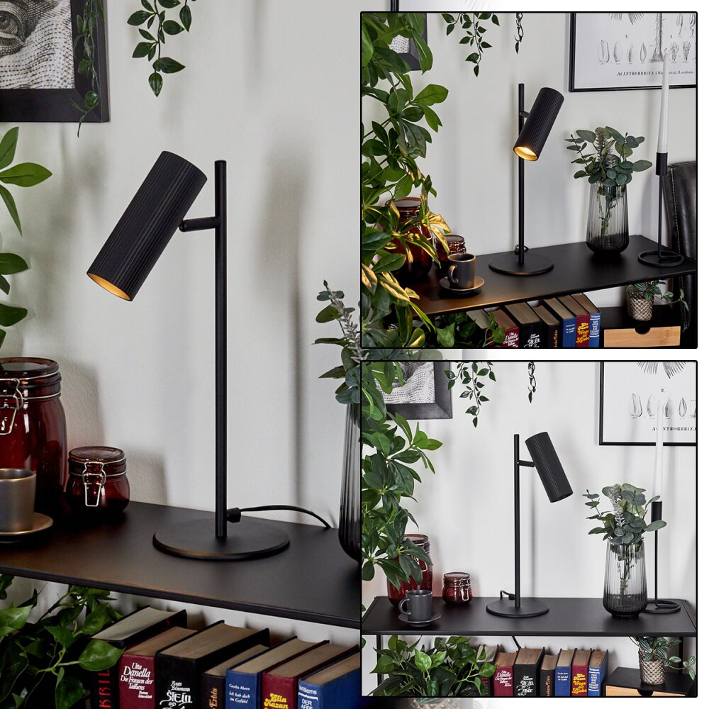Trutielle Tischleuchte Schwarz, 1-flammig main product photo