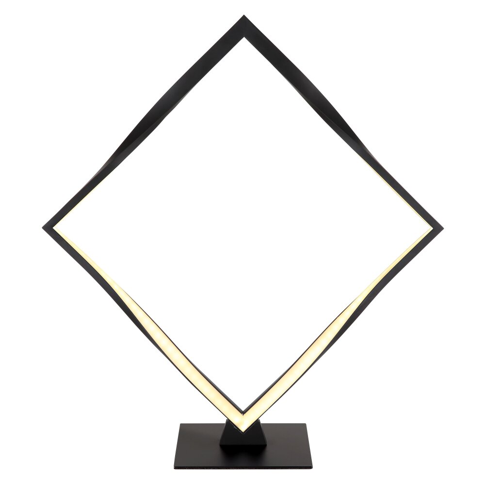 Globo MAXXY Tischleuchte LED Schwarz, 1-flammig