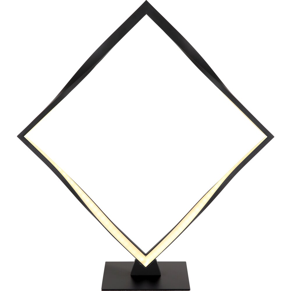 Globo MAXXY Tischleuchte LED Schwarz, 1-flammig