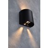 Lutec Beams Außenwandleuchte LED Schwarz, 1-flammig