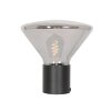 Steinhauer Ambiance Tischleuchte Schwarz, 1-flammig